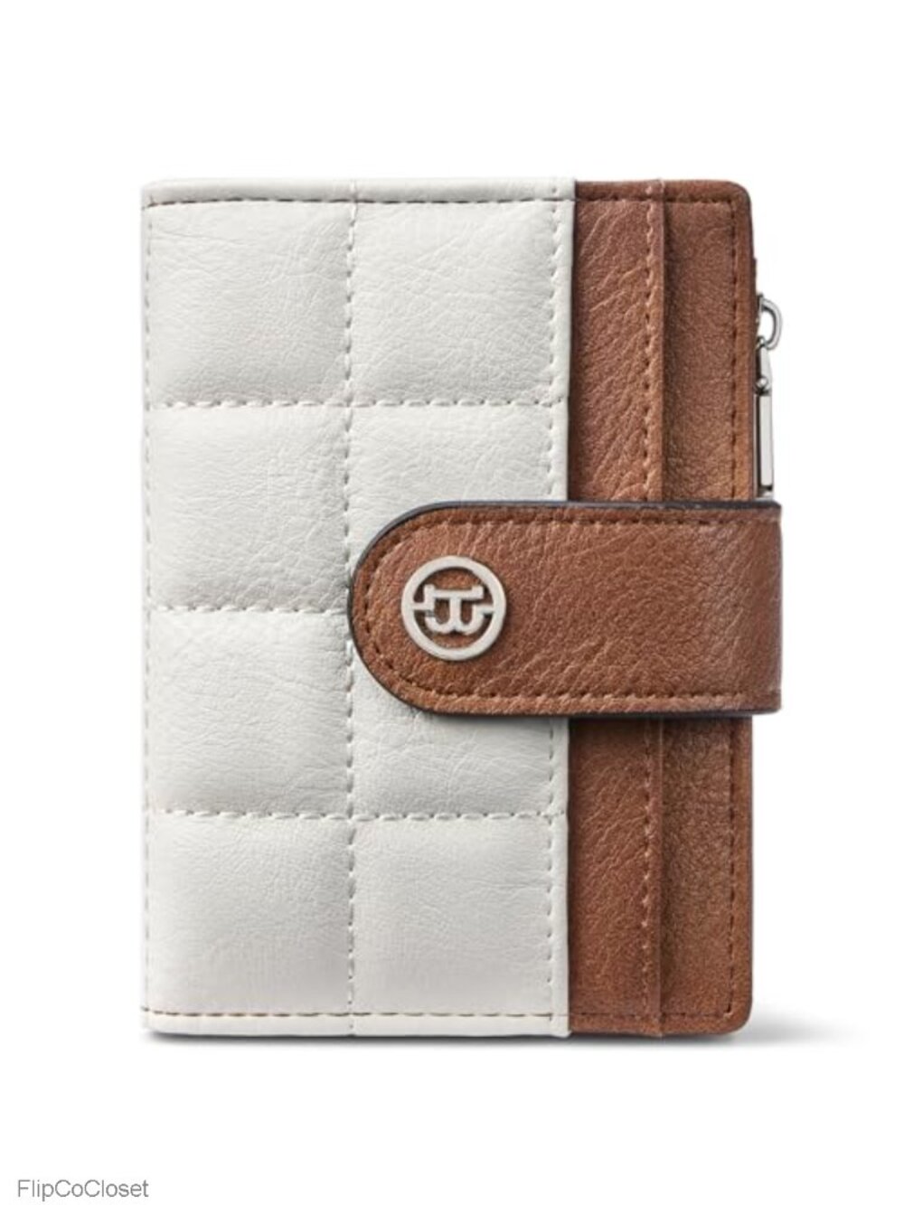 RFID Blocking Vegan Leather Bifold Wallet Compact Card Holder